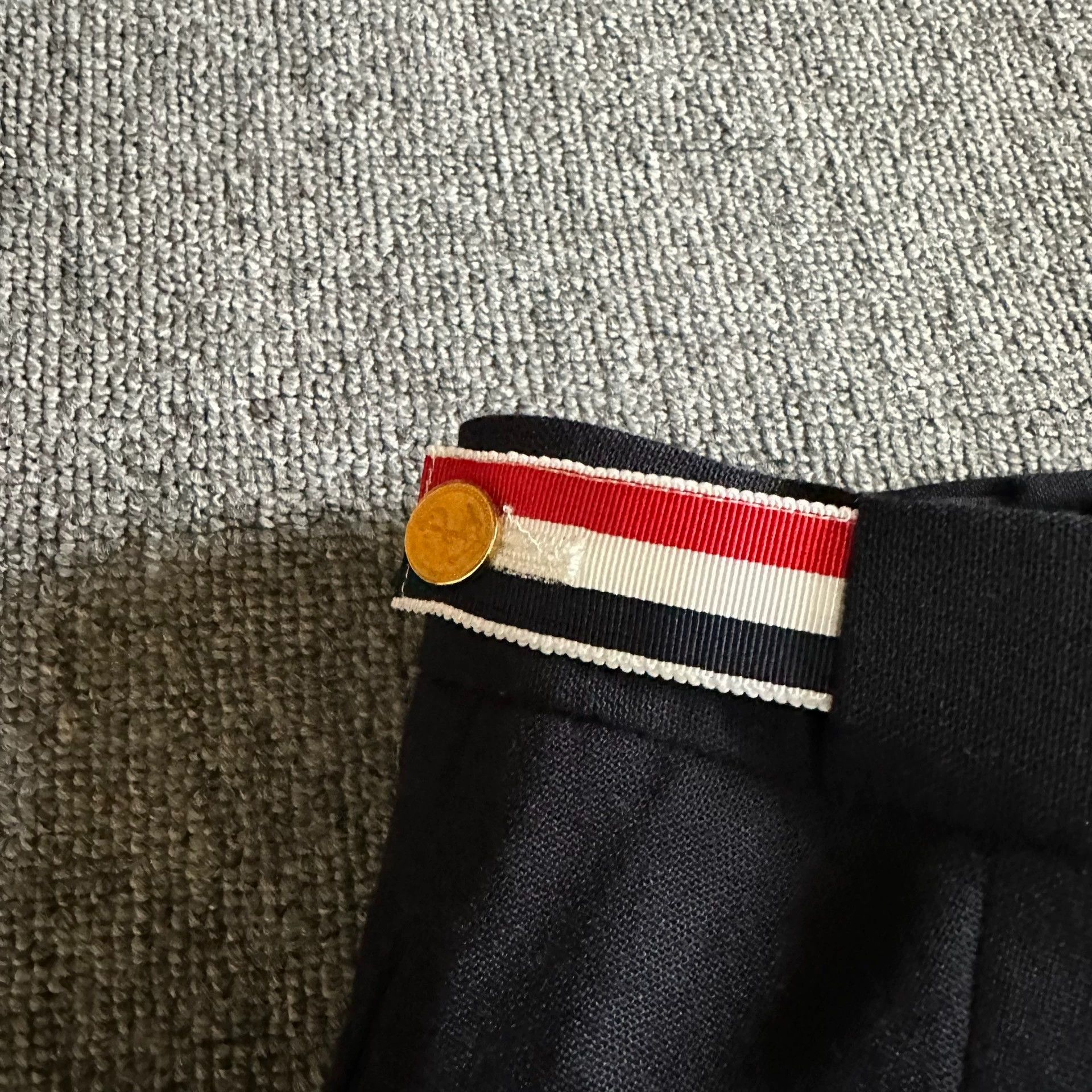 Thom Browne Thom Browne Deep Blue Striped Trousers Size US 40 / EU 56 - 4 Thumbnail