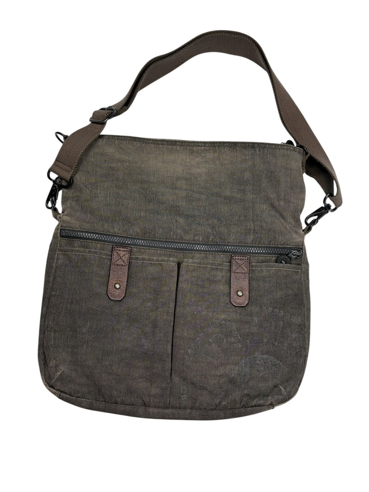 Other KIPLING Y2K MESSENGER BAG BROWN CROSSBODY BAG UTILITY Size ONE SIZE - 8 Thumbnail