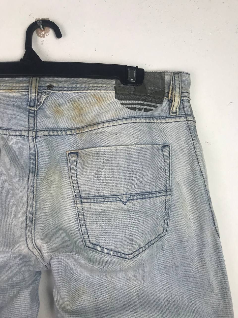Adidas × Diesel Diesel Adidas Denim Pants Rare Items Size US 36 / EU 52 - 9 Thumbnail