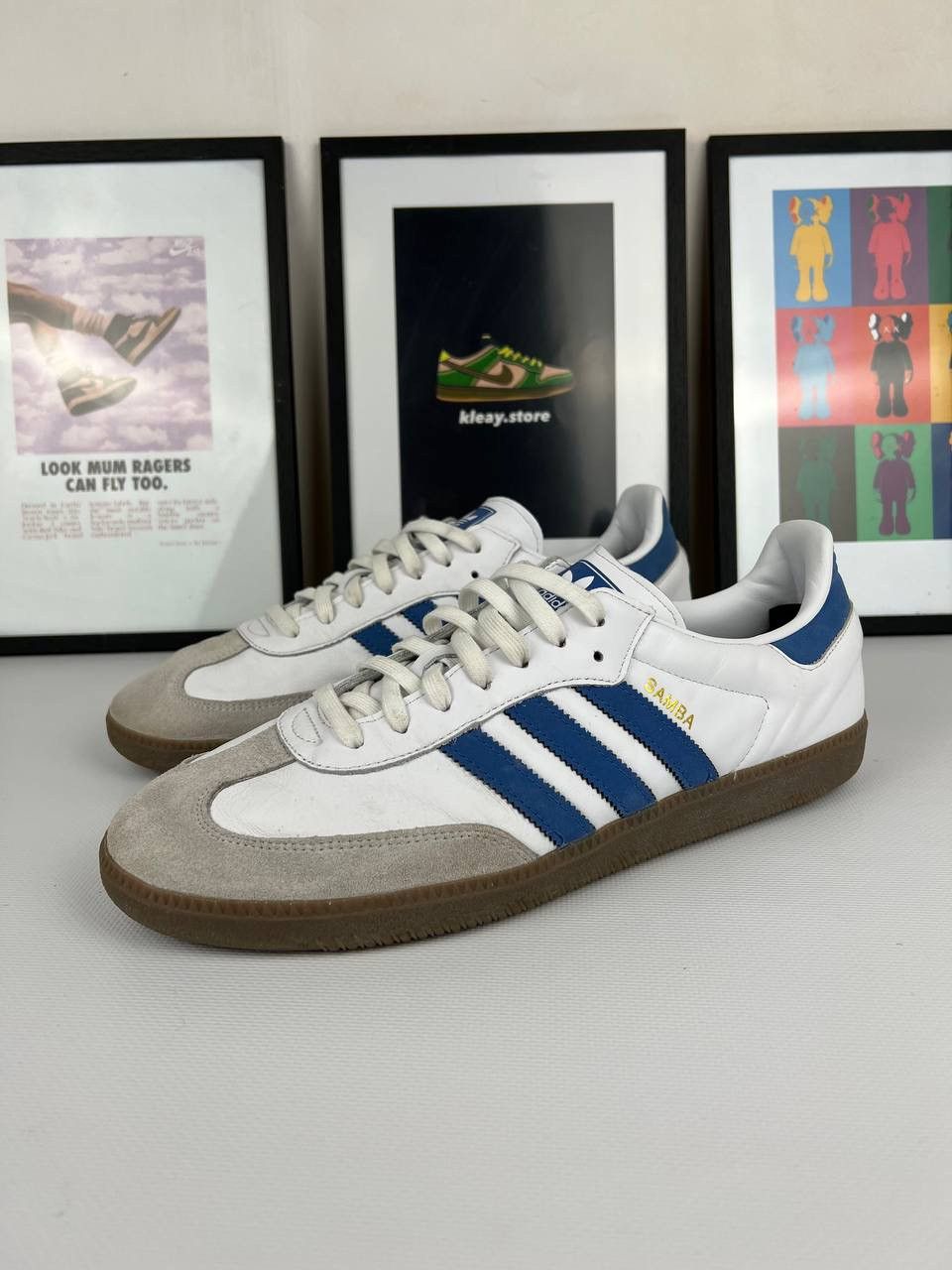 Adidas Adidas Samba Og White Blue | Grailed