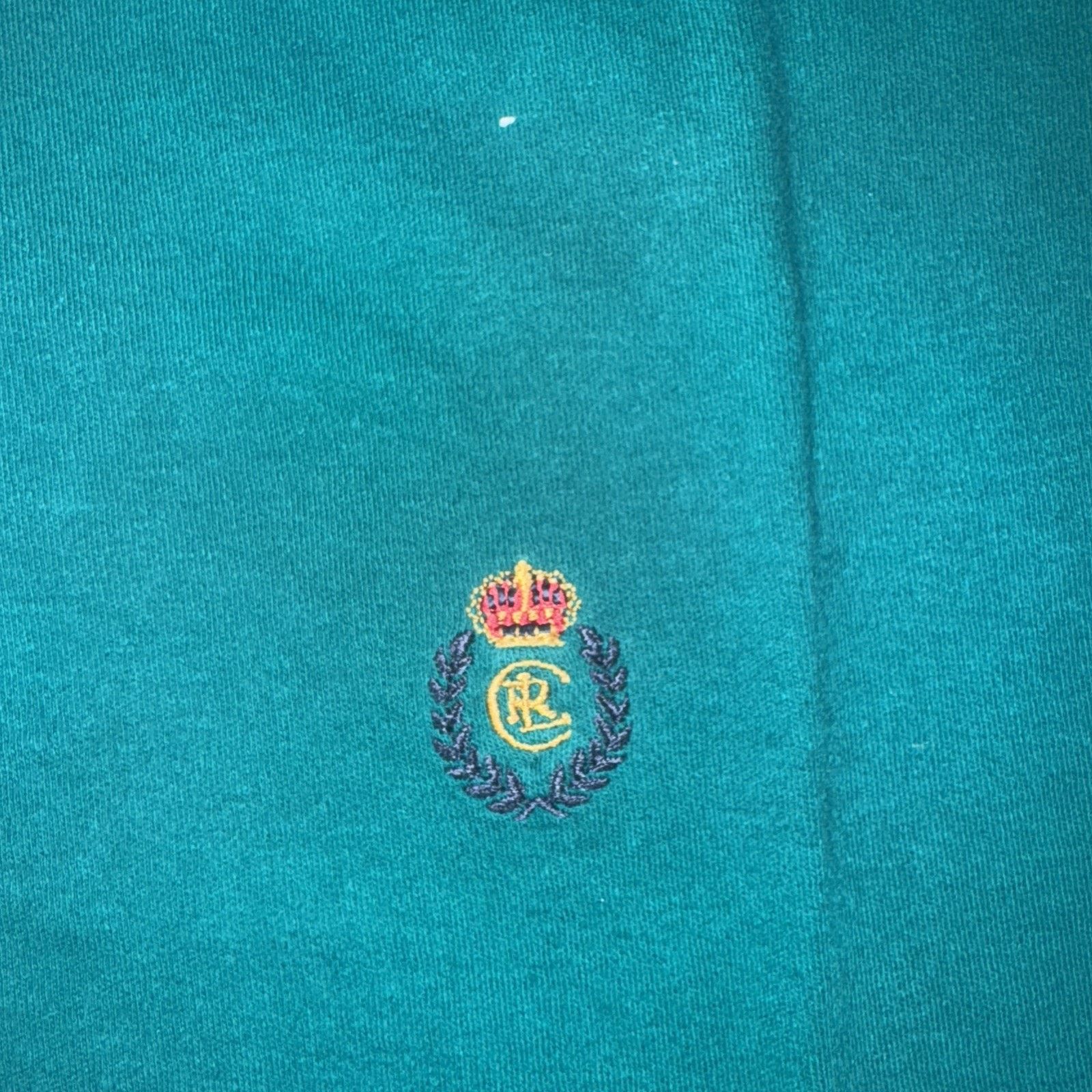 Chaps × Ralph Lauren Chaps Ralph Lauren Polo Shirt Teal Crest Logo Men’s M 22x26 Size US M / EU 48-50 / 2 - 2 Thumbnail