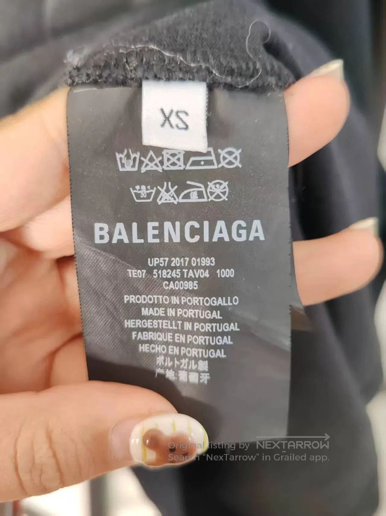 Balenciaga Balenciaga Logo Short Sleeve T-Shirt. Size US M / EU 48-50 / 2 - 4 Thumbnail