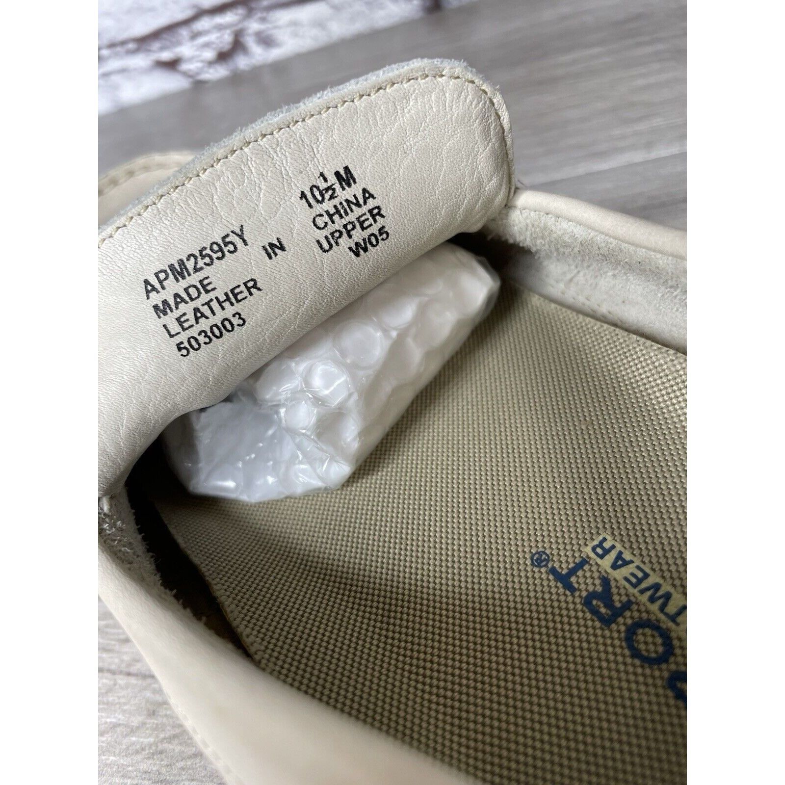 Rockport Rockport Washable Footwear Ivory Cream Leather Driving Shoes Size US 10.5 / EU 43-44 - 8 Thumbnail
