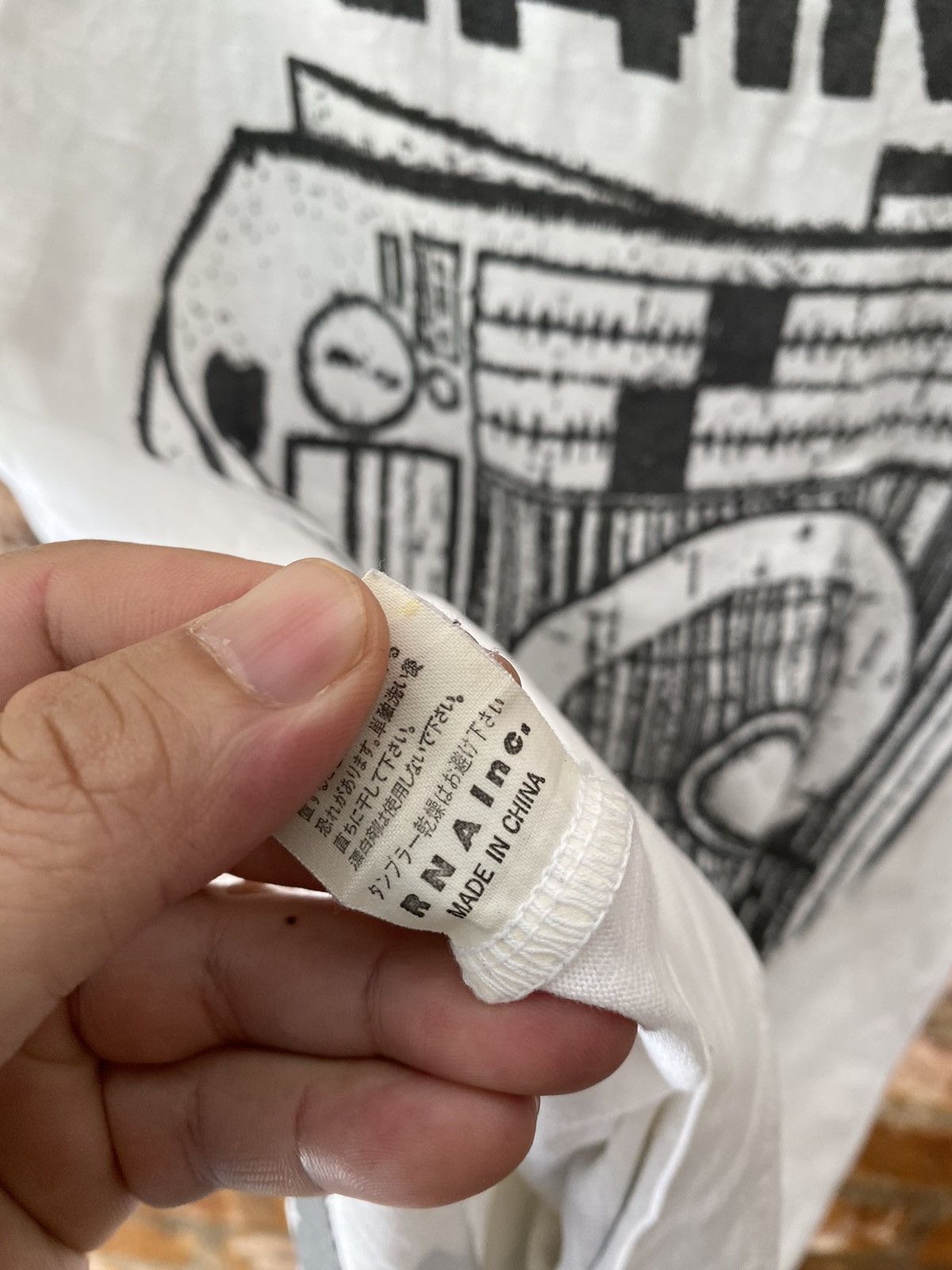 Japanese Brand 🔥Vintage RNA poem punk shirt Size US S / EU 44-46 / 1 - 8 Thumbnail