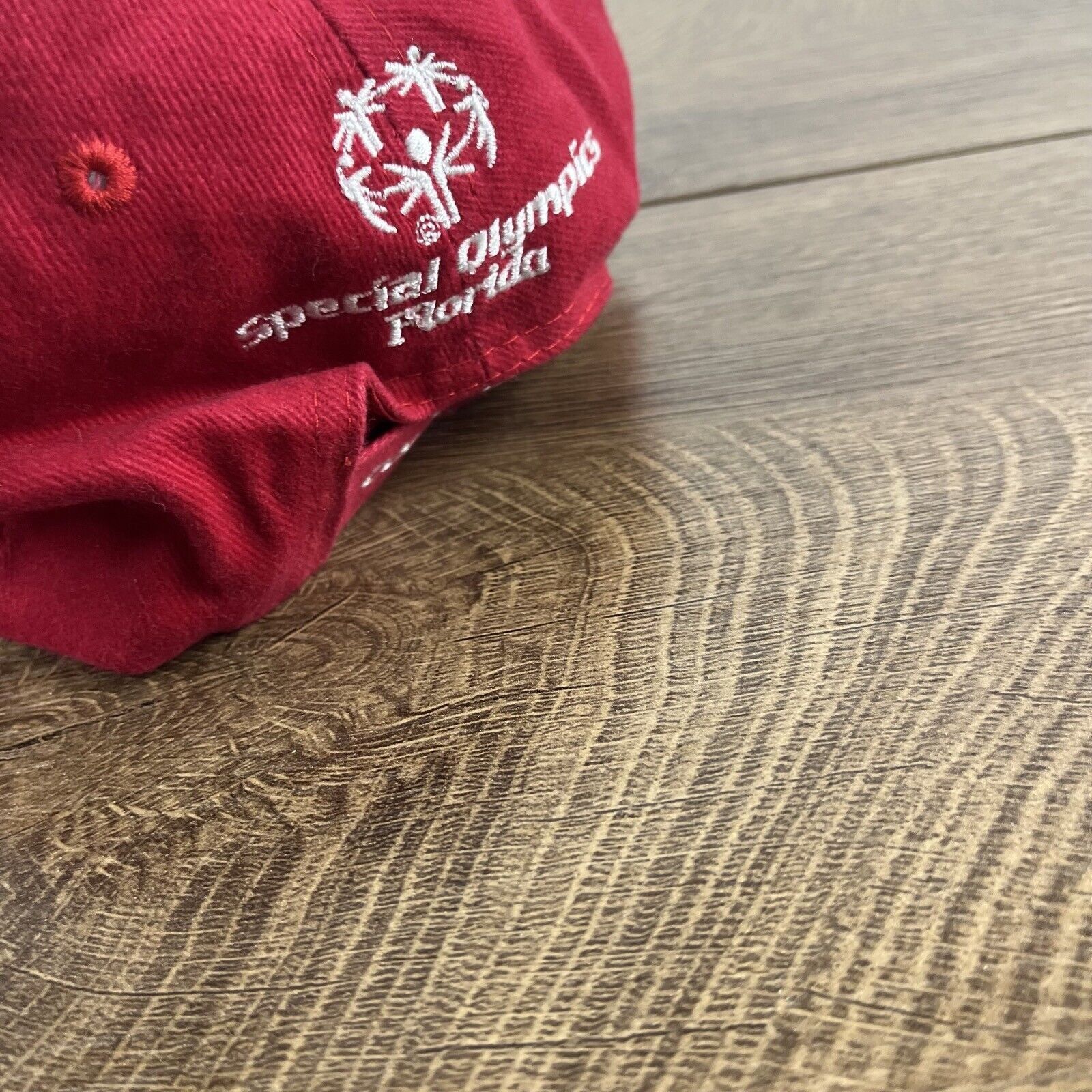 Other Florida Law Enforcement Torch Run Hat Red Adjustable Hat Red Size ONE SIZE - 10 Thumbnail