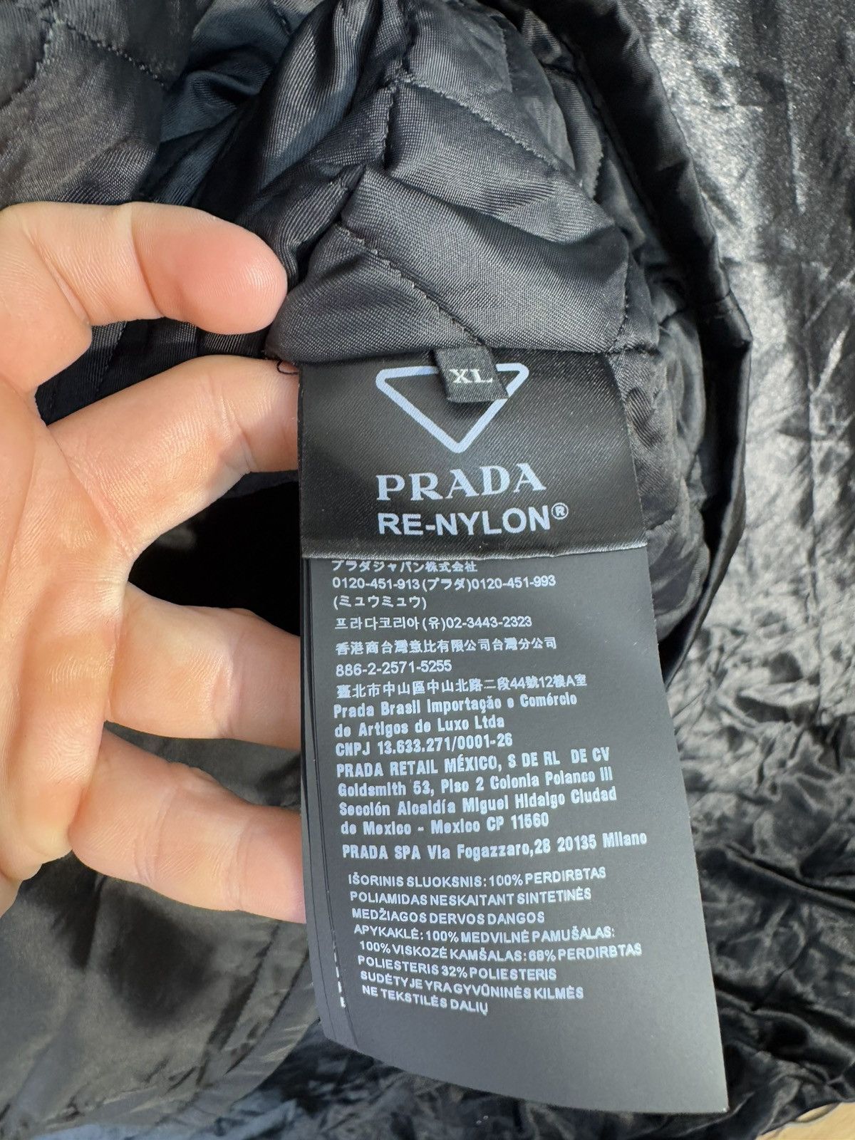 Prada PRADA RE-NYLON WORKER JACKET Size US XL / EU 56 / 4 - 5 Thumbnail