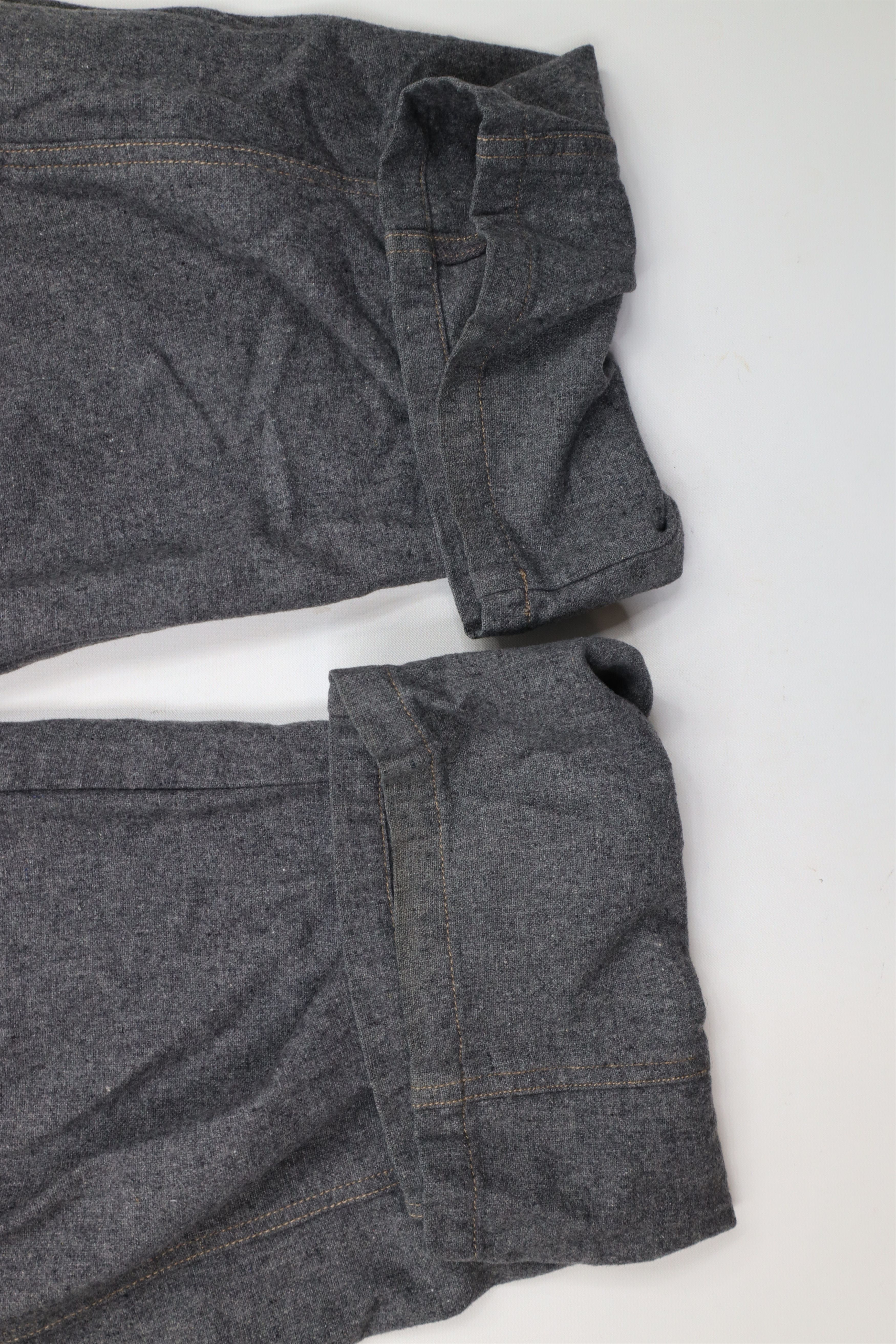 Vintage Vintage 90s Streetwear Baggy Fit Wide Leg Pants Gray Size US 36 / EU 52 - 5 Thumbnail