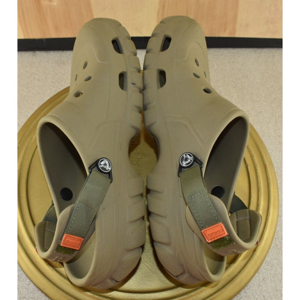 Crocs Crocs Offroad Men Clogs Size 11 Brown Slip-On Round Toe Ligh Size US 11 / EU 44 - 9 Thumbnail