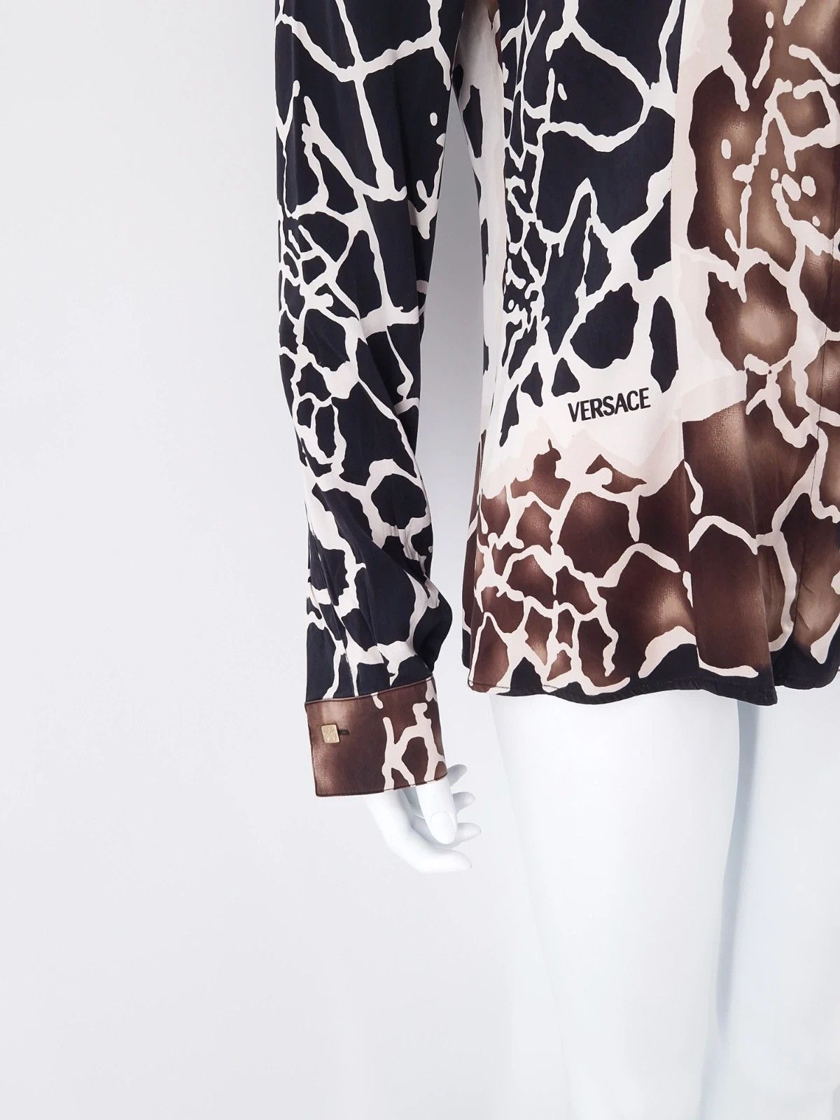 Versace Versace Giraffe Print Summer Shirt Size L / US 10 / IT 46 - 9 Thumbnail