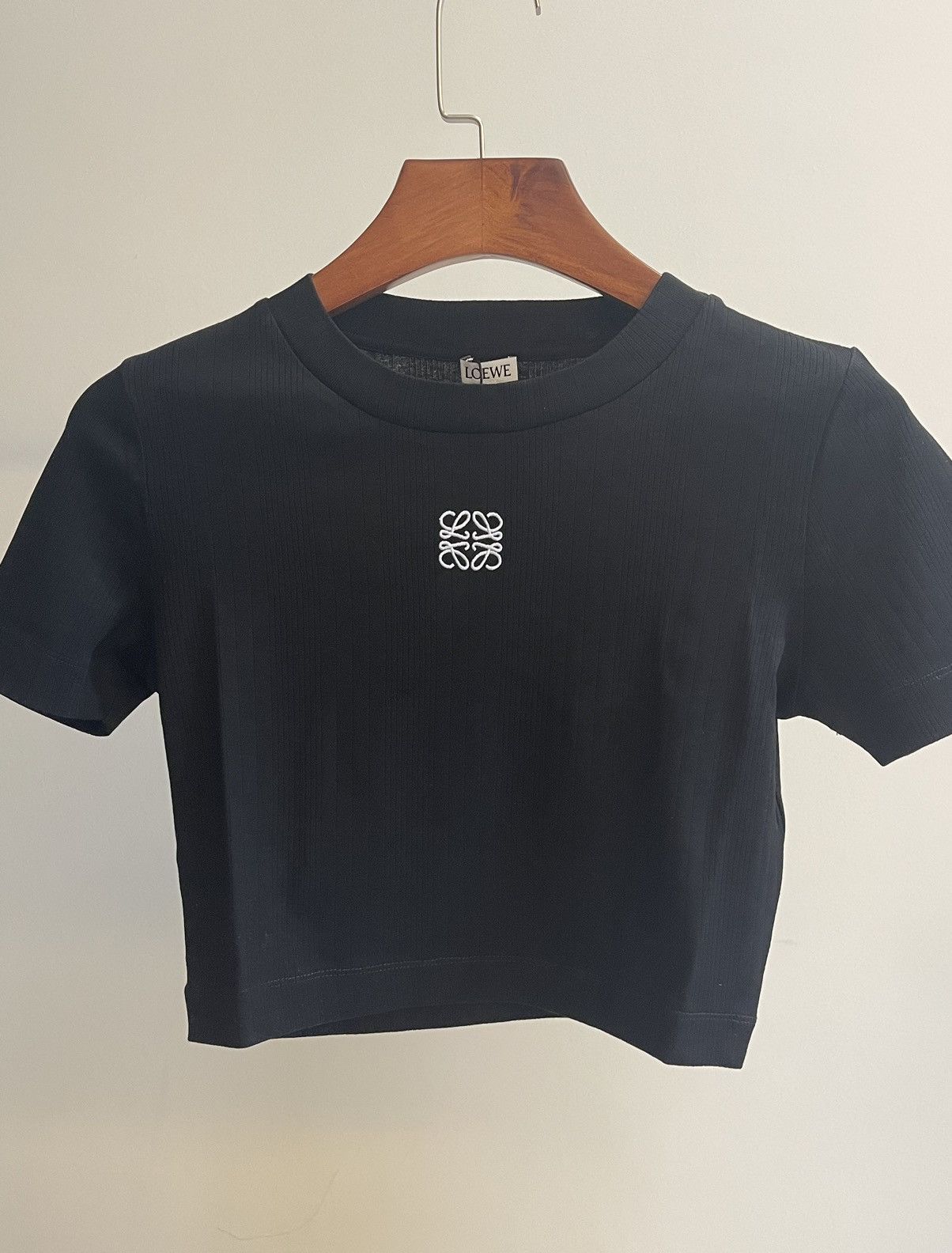 Loewe women’s cotton cropped top
