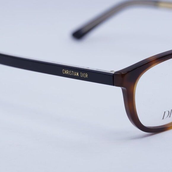 Dior Dior DIORSPIRITO R2J 2600 Eyeglasses Shiny Honey Havana 53mm Size ONE SIZE - 7 Thumbnail