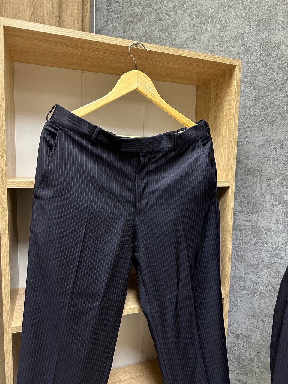 Vintage × Z Zegna Vintage Costume Pants And Blazer Z Zegna Suit Blue Size 38R - 8 Thumbnail