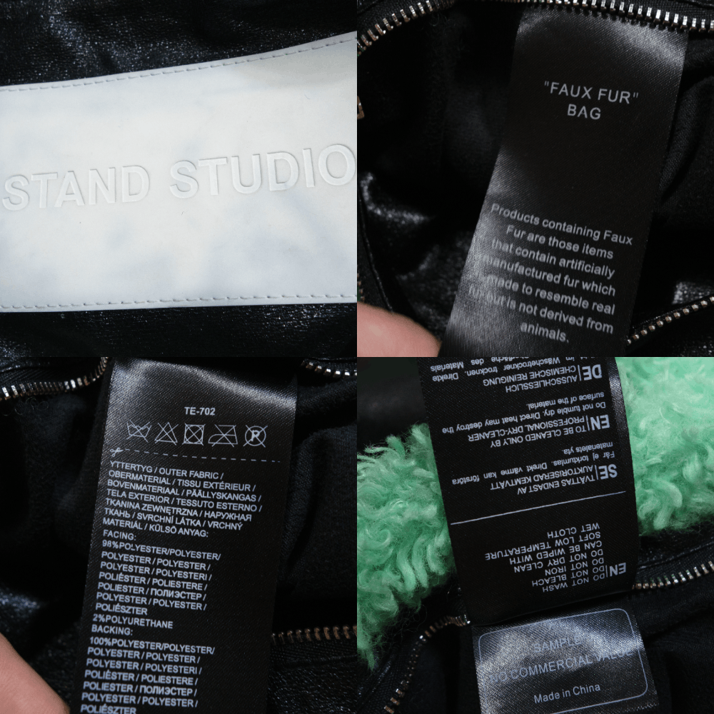 STAND STUDIO Faux Fur Bag Size ONE SIZE - 7 Thumbnail