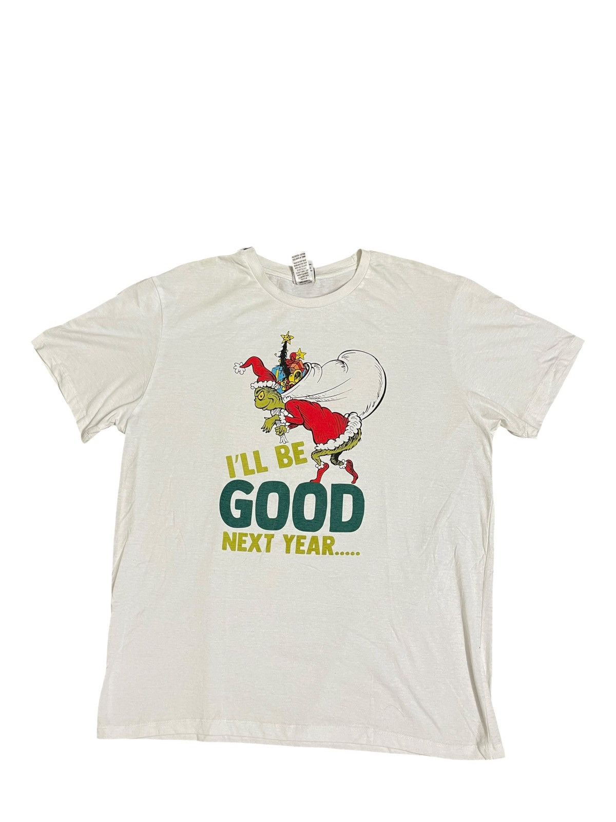 Vintage Y2K The Grinch Movie Tee Size US L / EU 52-54 / 3 - 1 Thumbnail