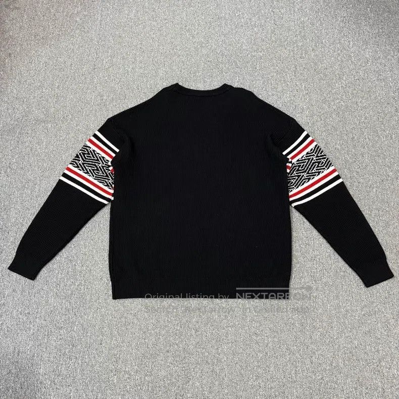 Versace Versace Figure wool knitted sweater Size US L / EU 52-54 / 3 - 2 Thumbnail