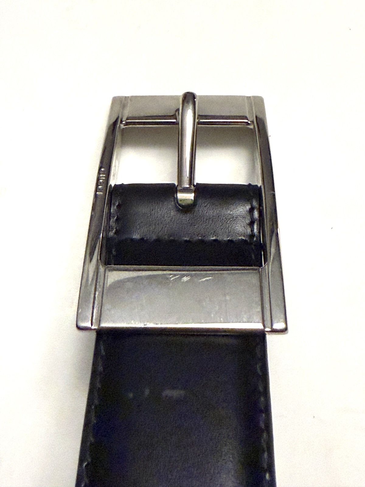 Gucci Gucci Black Leather Belt Size 40 Size 40 - 6 Thumbnail