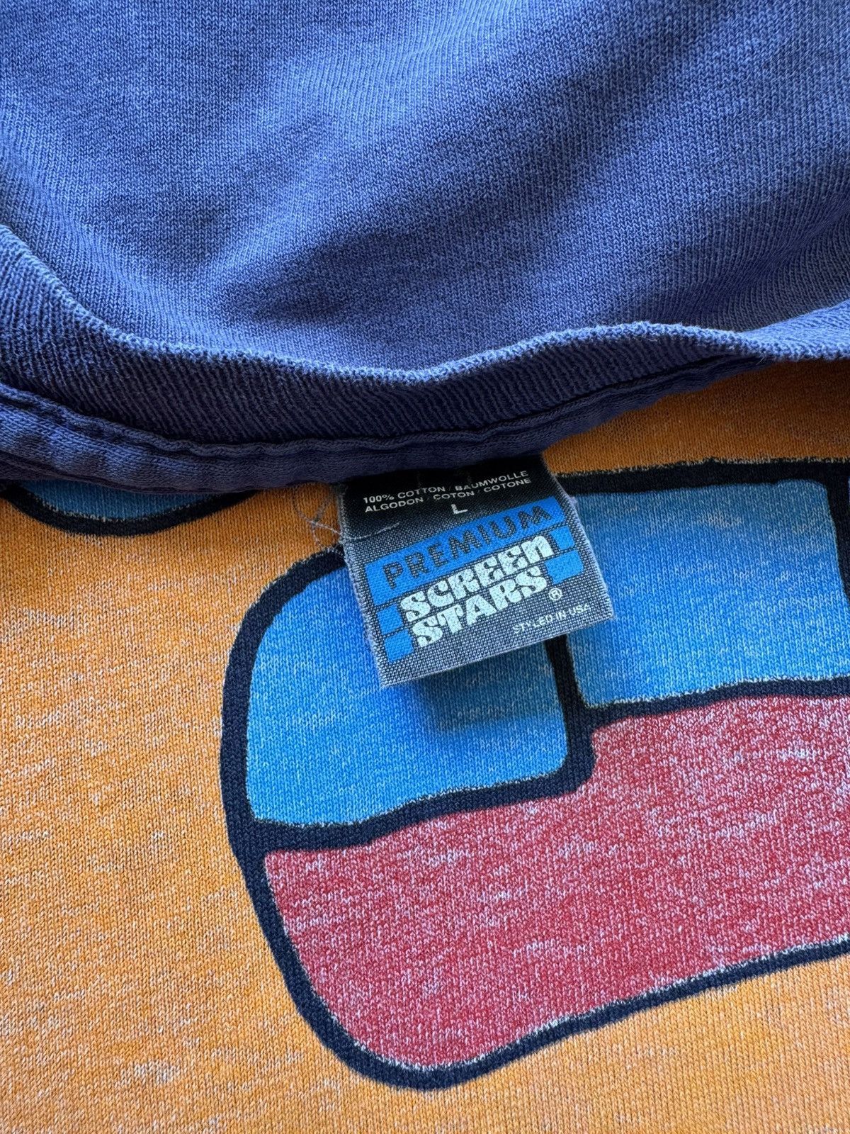 Vintage VTG ‘90s Thierry Noir Art Tee Shirt East Side Gallery Haring Size US L / EU 52-54 / 3 - 4 Thumbnail