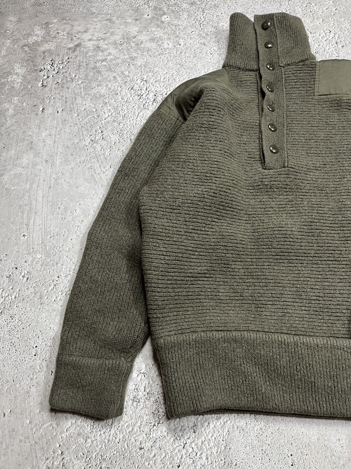 Other Vintage 1983 Military Army Heavy Wool Sweater Pullover L Size US L / EU 52-54 / 3 - 5 Thumbnail