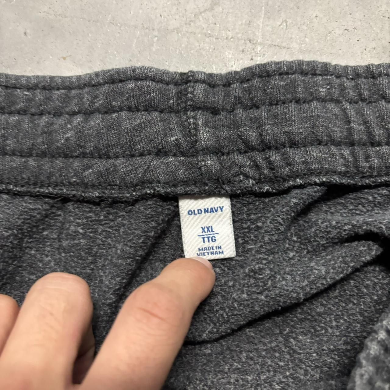 Japanese Brand × Vintage Crazy Vintage Y2K/2000s Baggy Dark Grey Loose Fit Skater Essential Sweatpants! Size US 36 / EU 52 - 6 Thumbnail