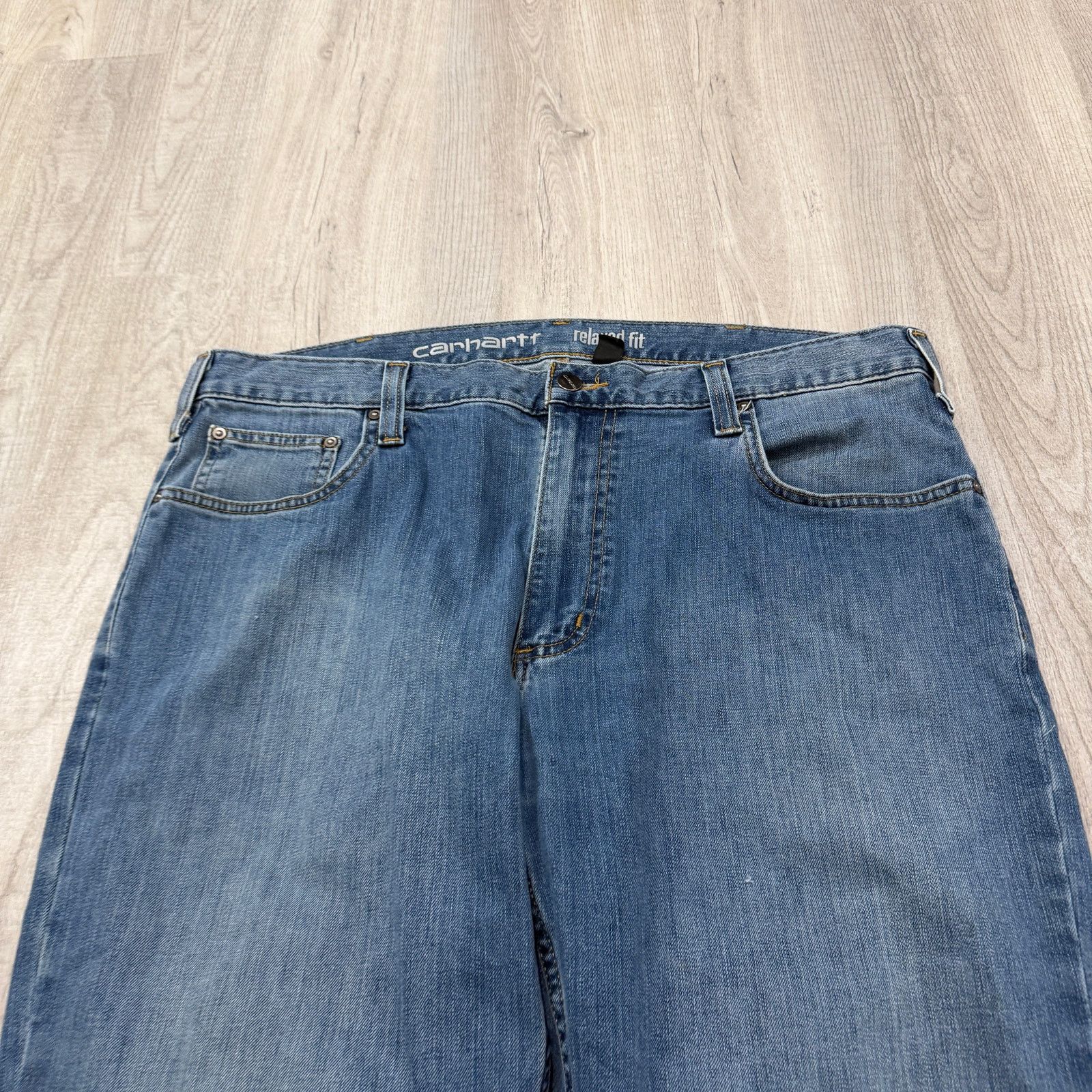 Carhartt Carhartt Rugged Flex Jeans Men's 38x30 Blue Denim Workwear Size US 38 / EU 54 - 3 Thumbnail