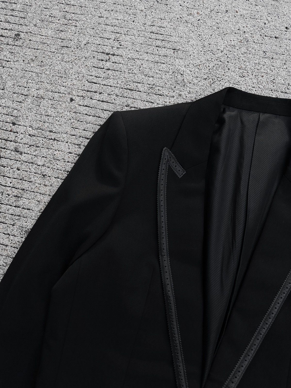 Number (N)ine Number(n)ine Runway AW06 “Noir” Blazer Wool Jacket Size US M / EU 48-50 / 2 - 7 Thumbnail