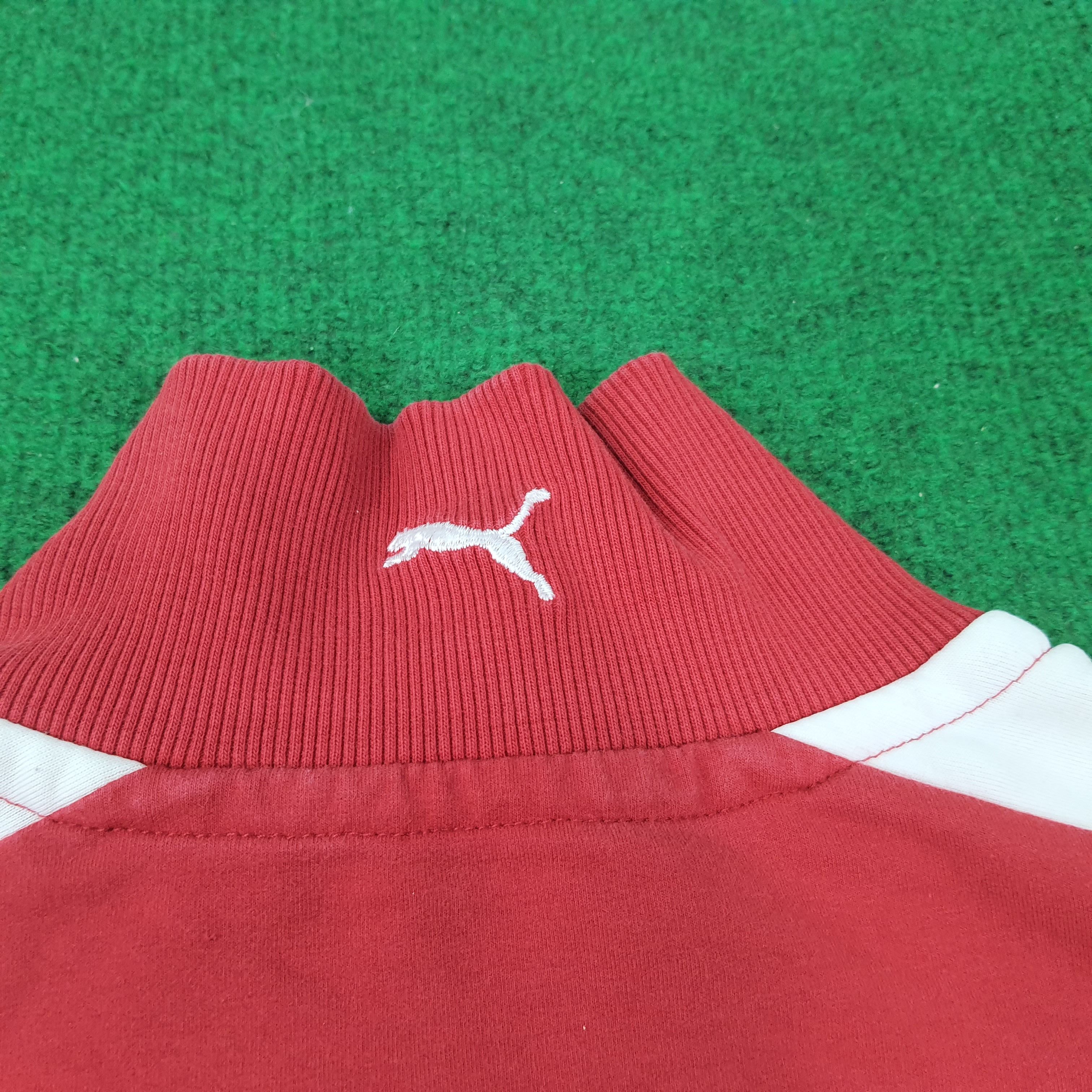 Puma × Vintage Vintage Puma x Ferrari Motorsports Half Zipper C234N20 Size US M / EU 48-50 / 2 - 2 Thumbnail