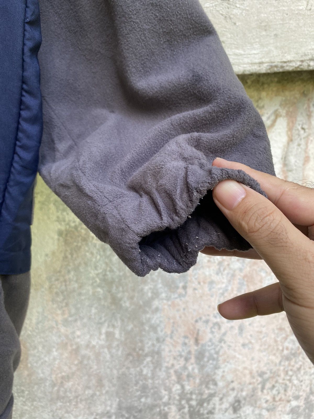 B.U.M Equipment Oversized B.U.M Half Zipper Anorak Nylon Fleece Hoodie Size US L / EU 52-54 / 3 - 9 Thumbnail
