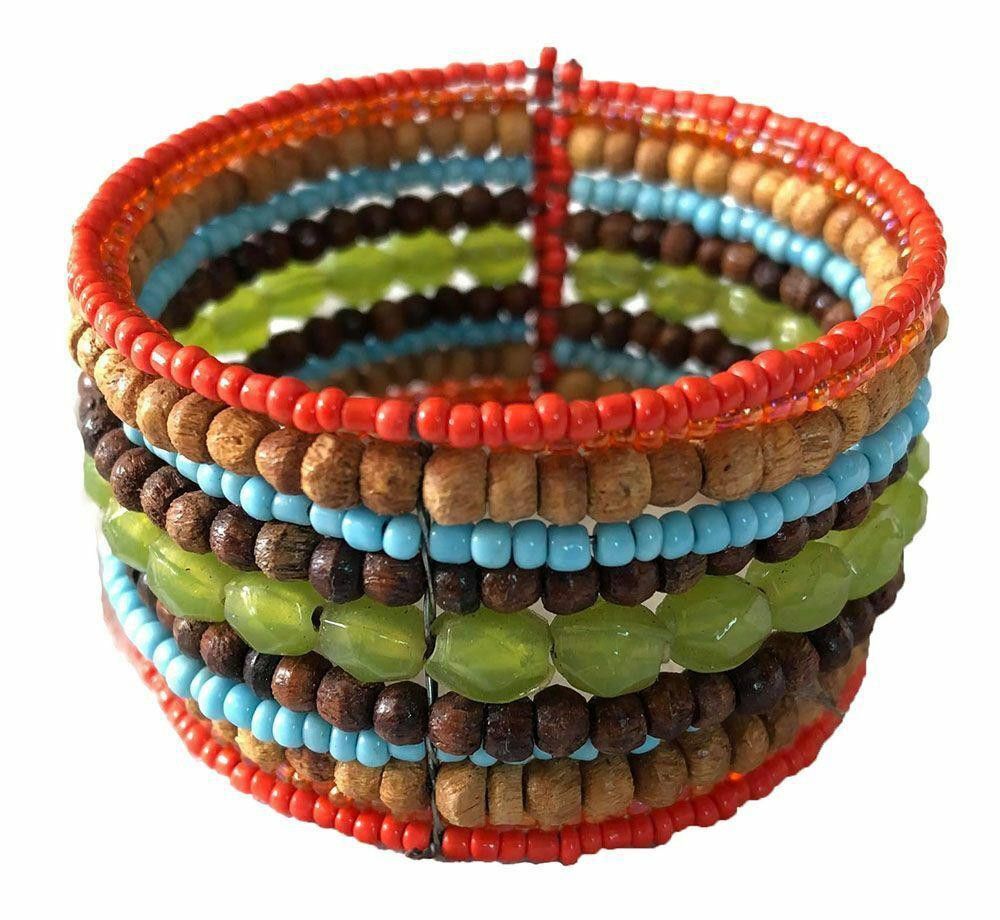 Designer New Colorful Bead Bracelet Size ONE SIZE - 1 Thumbnail