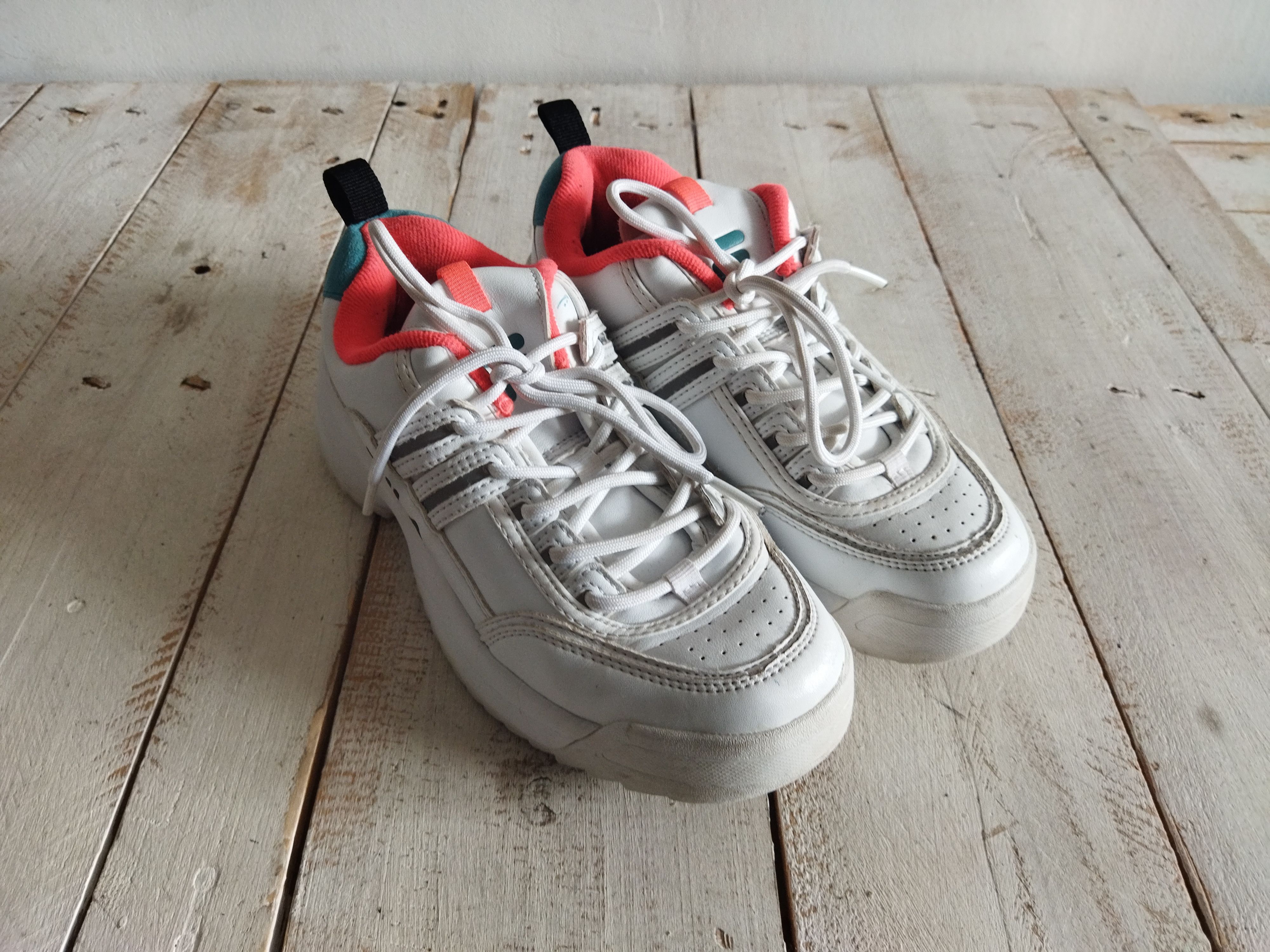 Fila Disruptor Low EU 38 Shoes Trainers UK 4.5 Sneakers US W 6.5 Size US 6.5 / IT 36.5 - 3 Thumbnail