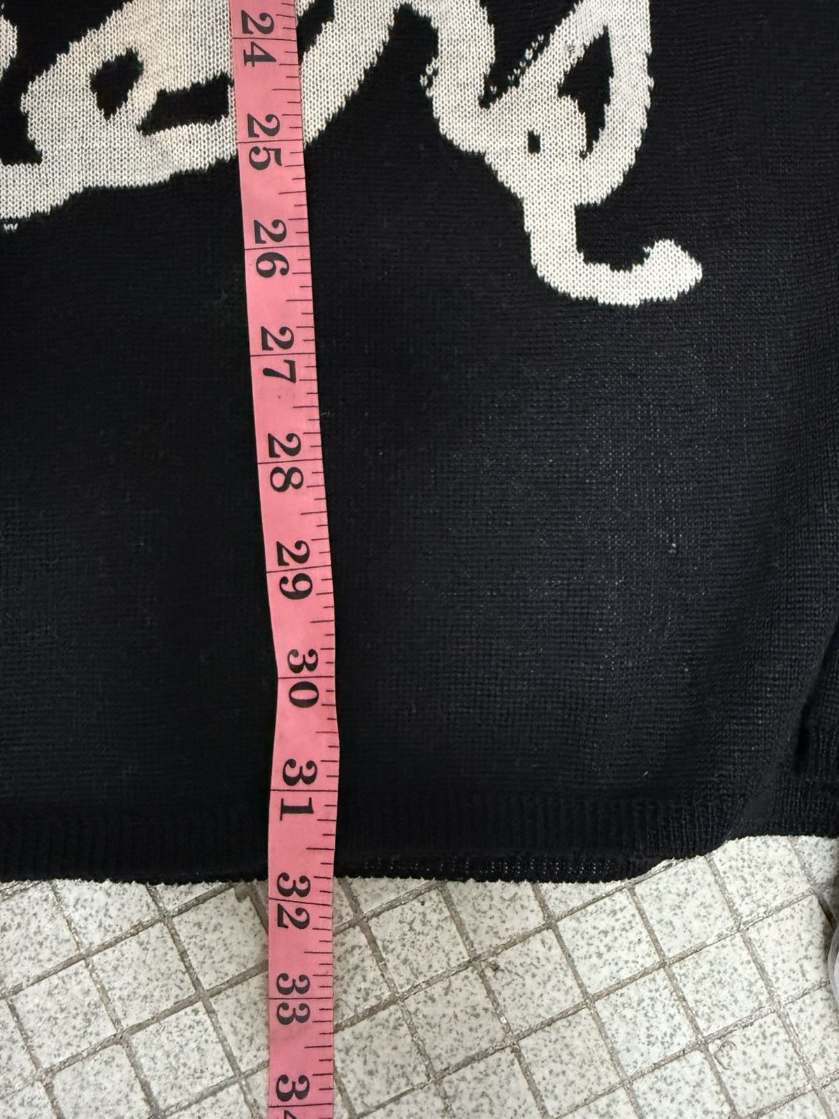 Comme des Garcons Comme des Garcons Spell Out Baggy Knitwear Size US M / EU 48-50 / 2 - 9 Thumbnail
