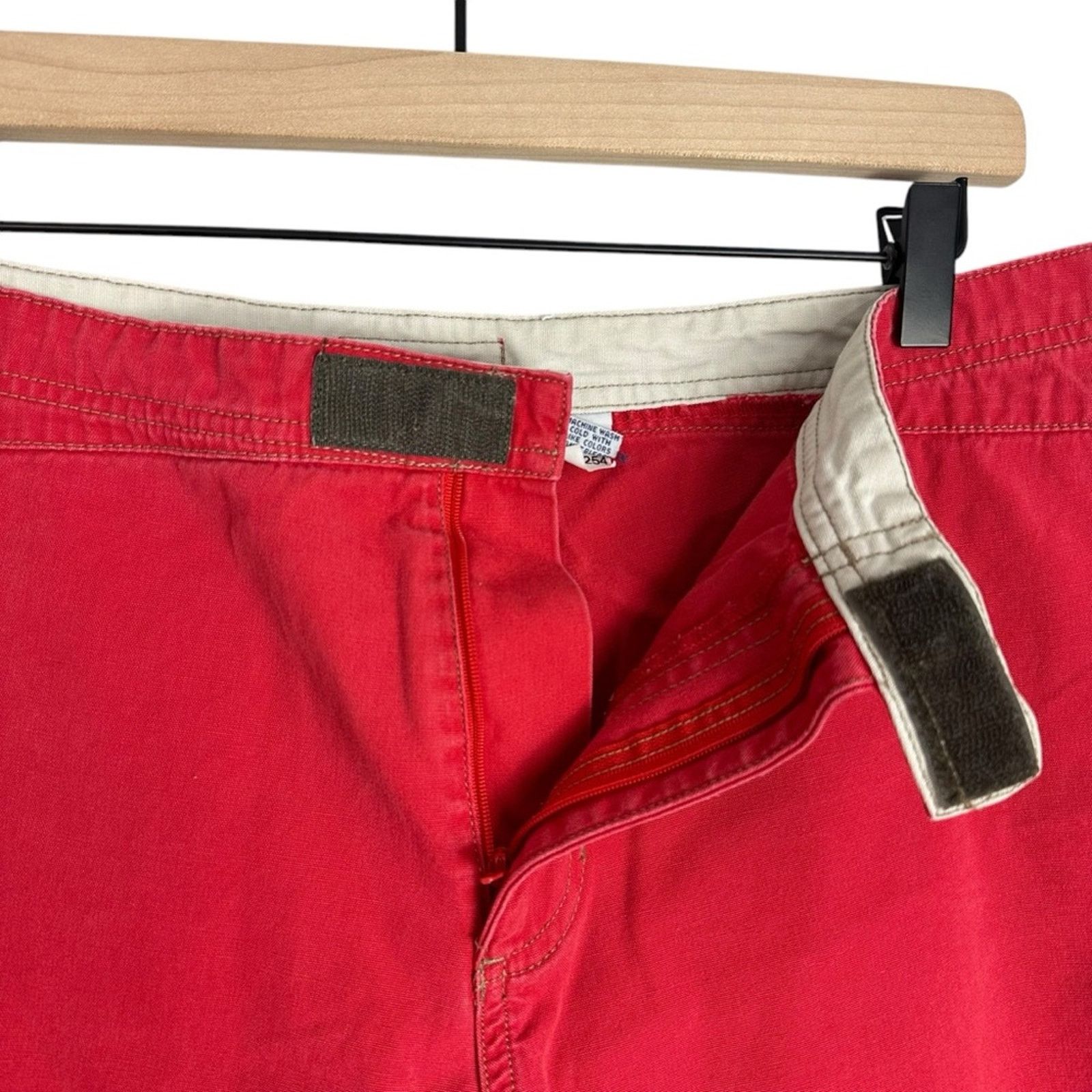 Old Navy Y2K Old Navy Vibrant Red Swimwear Shorts 100% cotton Size 14 Size 36" / US 14 / IT 50 - 6 Thumbnail