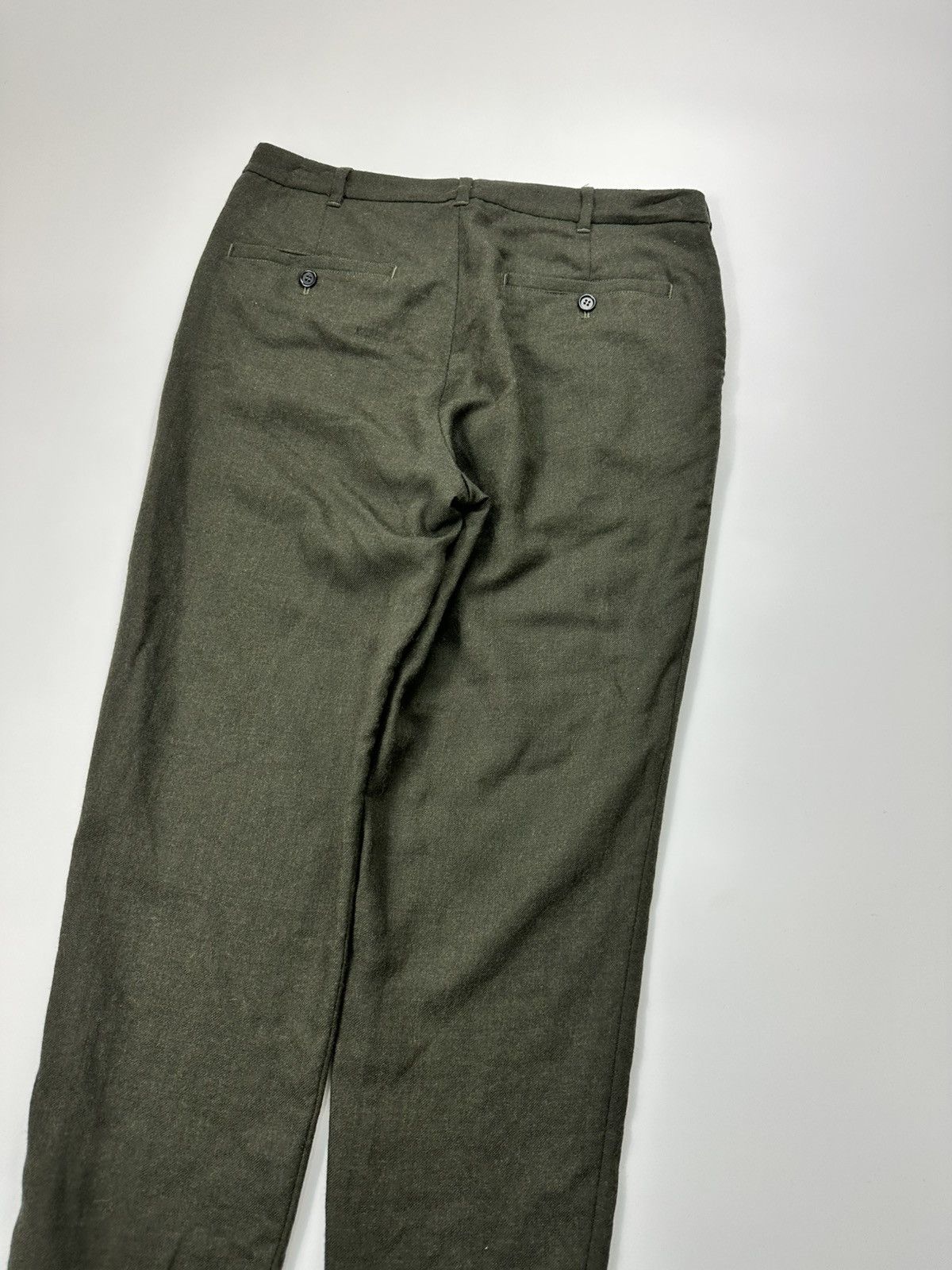 Arket Arket Wool Pants 48 EU Size Casual Green Size US 32 / EU 48 - 10 Thumbnail