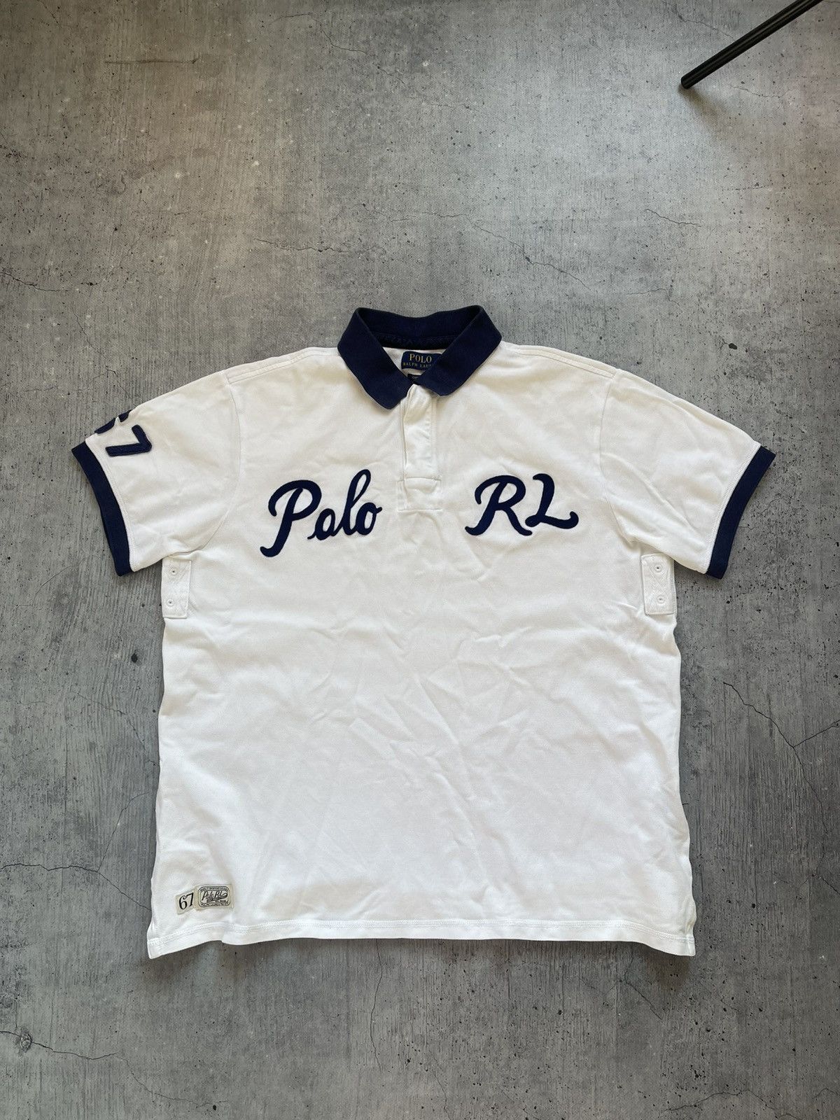 Polo Ralph Lauren Vintage Polo Ralph Lauren Big Logo t-shirt 90’s y2k Size US XL / EU 56 / 4 - 2 Thumbnail