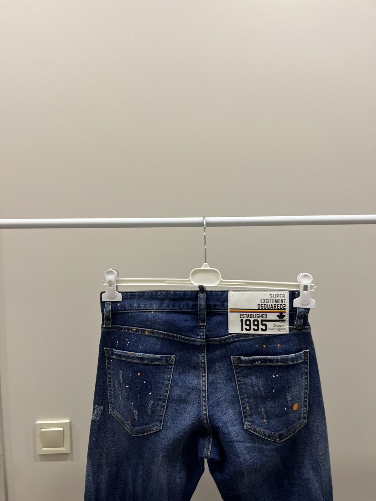 Dsquared2 90s DSQUARED 2 JEANS DENIM PANTS Y2k CHROME PUNK ROCK EMO AL Size US 28 / EU 44 - 5 Thumbnail