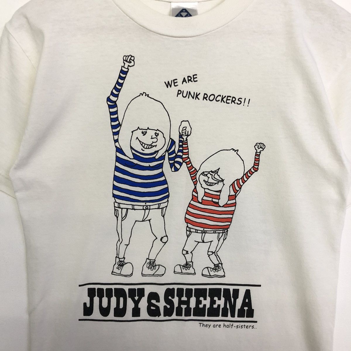Band Tees × Seditionaries × Vintage Vintage Judy & Sheena Ramones Band Tshirt Size US S / EU 44-46 / 1 - 3 Thumbnail