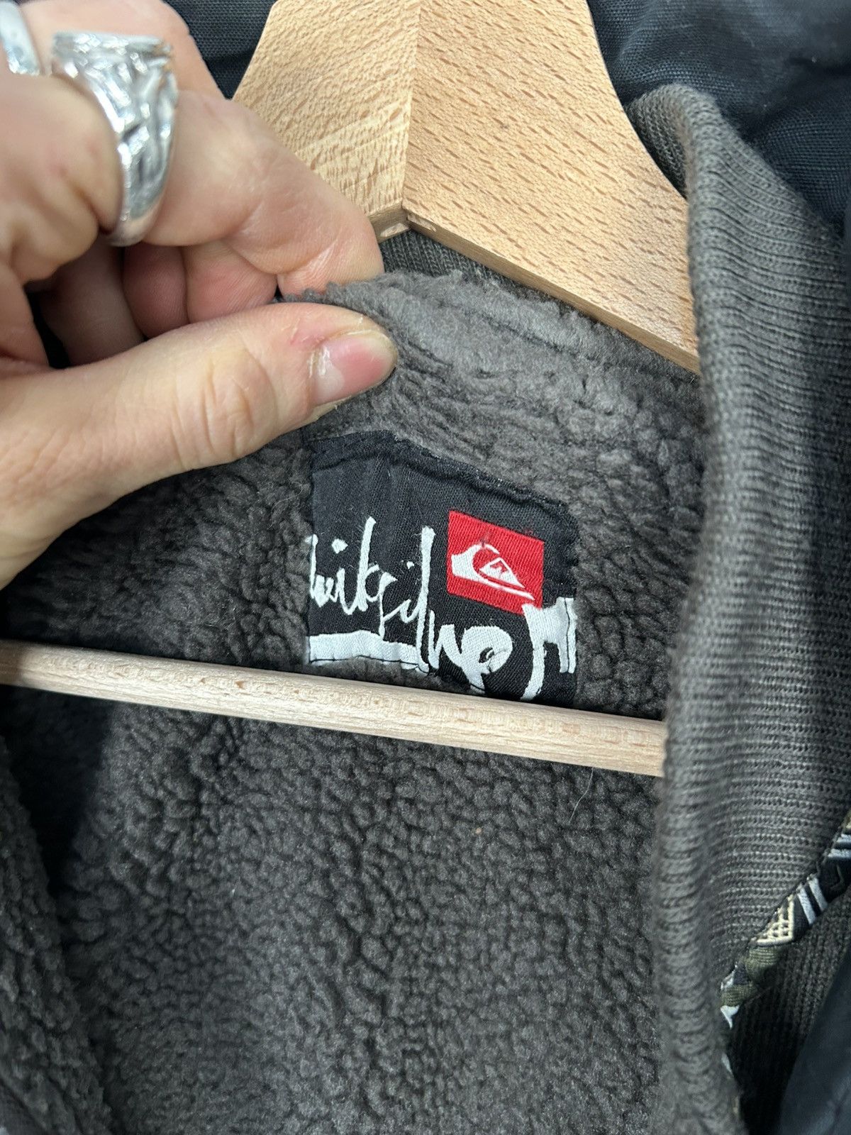 Quiksilver Vintage Quiksilver Jacket with Fleece Layers Jacket Snow Size US L / EU 52-54 / 3 - 7 Thumbnail