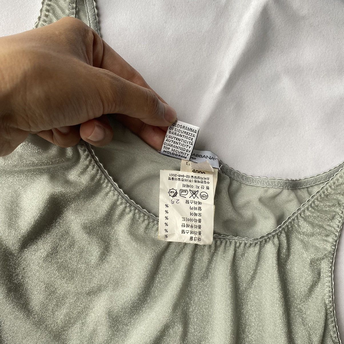 Designer × Dolce & Gabbana Vintage D&G Tank Top Size L / US 10 / IT 46 - 7 Thumbnail