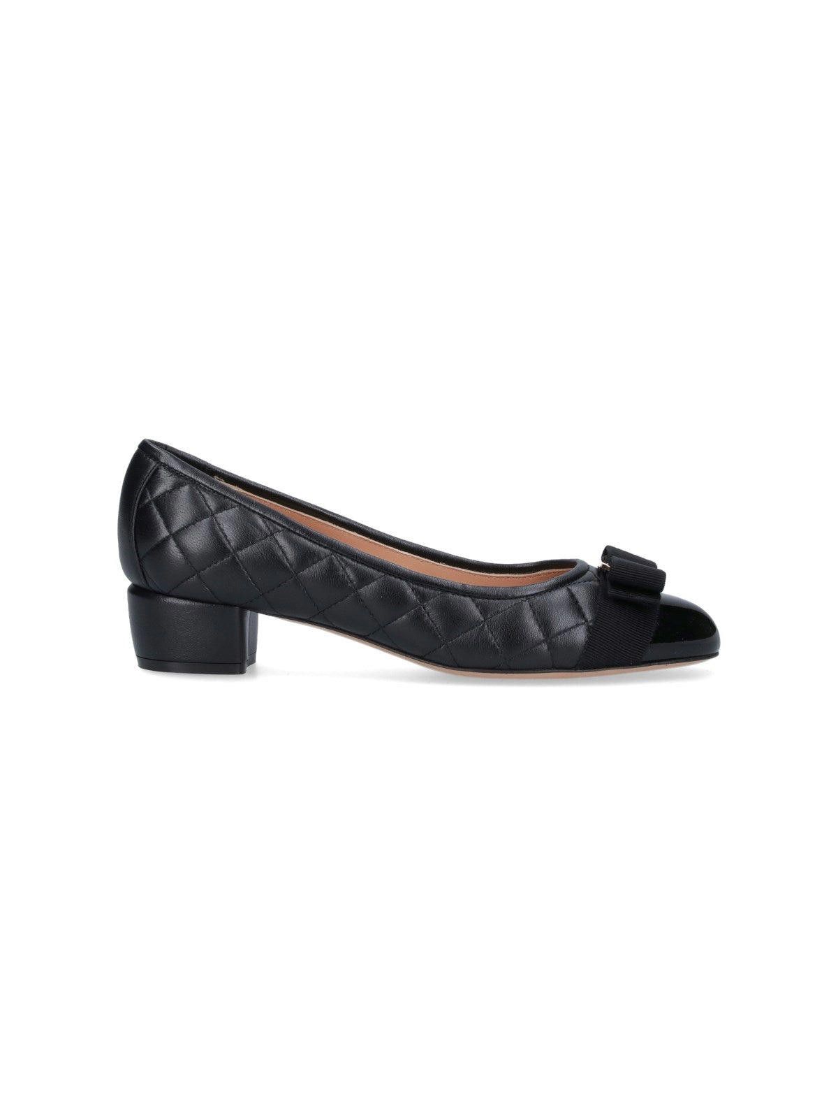 Salvatore Ferragamo Ferragamo Quilted Vara pump size 8 Size ONE SIZE - 1 Thumbnail