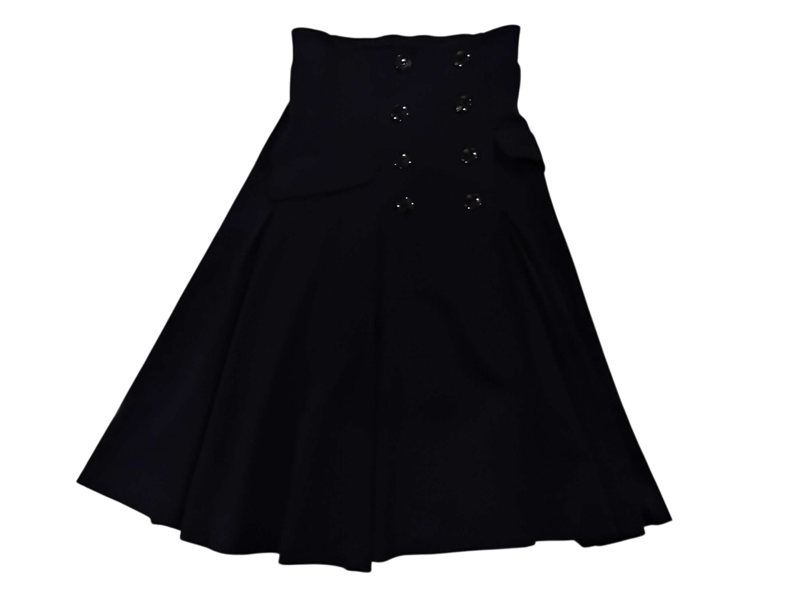 Dior Vintage Miss Dior Christian Dior Pleated Wool Skirt Size 25" / US 0 / IT 36 - 2 Thumbnail