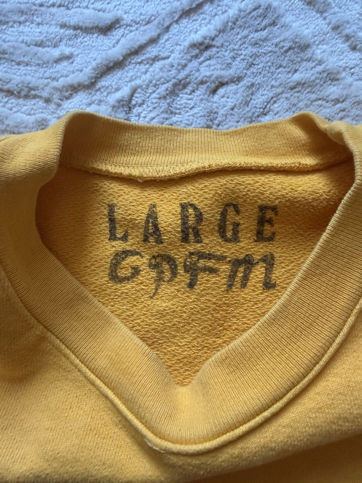 Cactus Plant Flea Market × The Rolling Stones CPFM Rolling Stones Yellow Crewneck Size US L / EU 52-54 / 3 - 2 Thumbnail