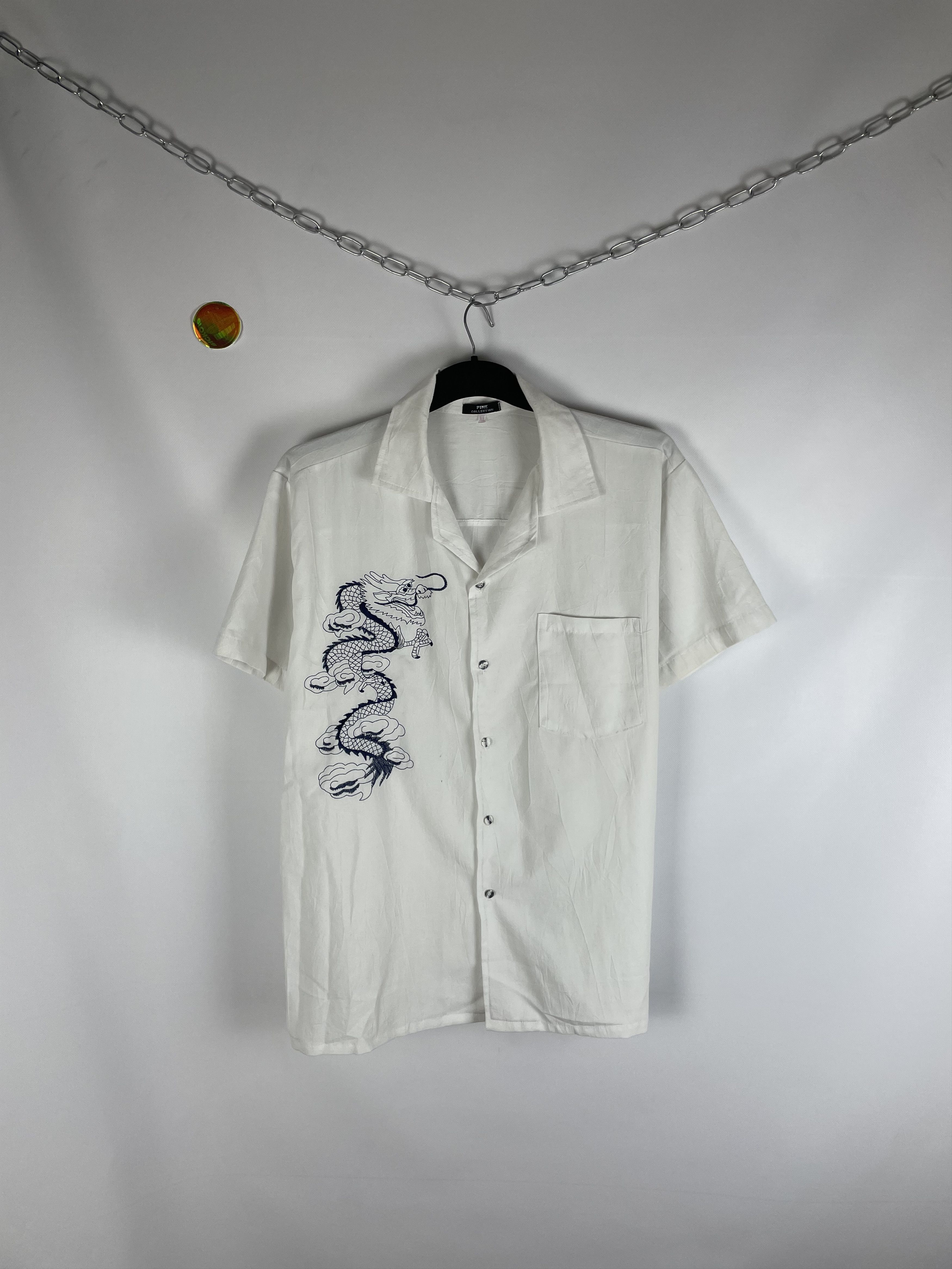 Japanese Brand Vintage Japanese Style Streetwear Shirt Size US XL / EU 56 / 4 - 1 Thumbnail