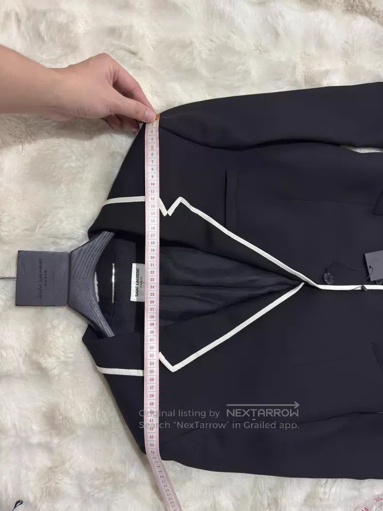 Saint Laurent Paris Saint Laurent Paris Black and White Men's Suit i Size US L / EU 52-54 / 3 - 5 Thumbnail