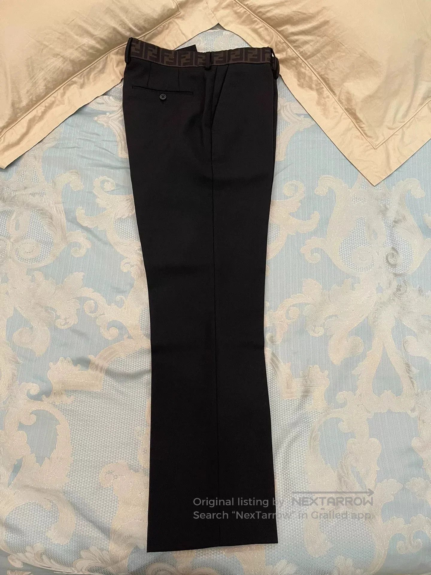 Fendi fendi classic black suit with iconic print. Size US L / EU 52-54 / 3 - 7 Thumbnail