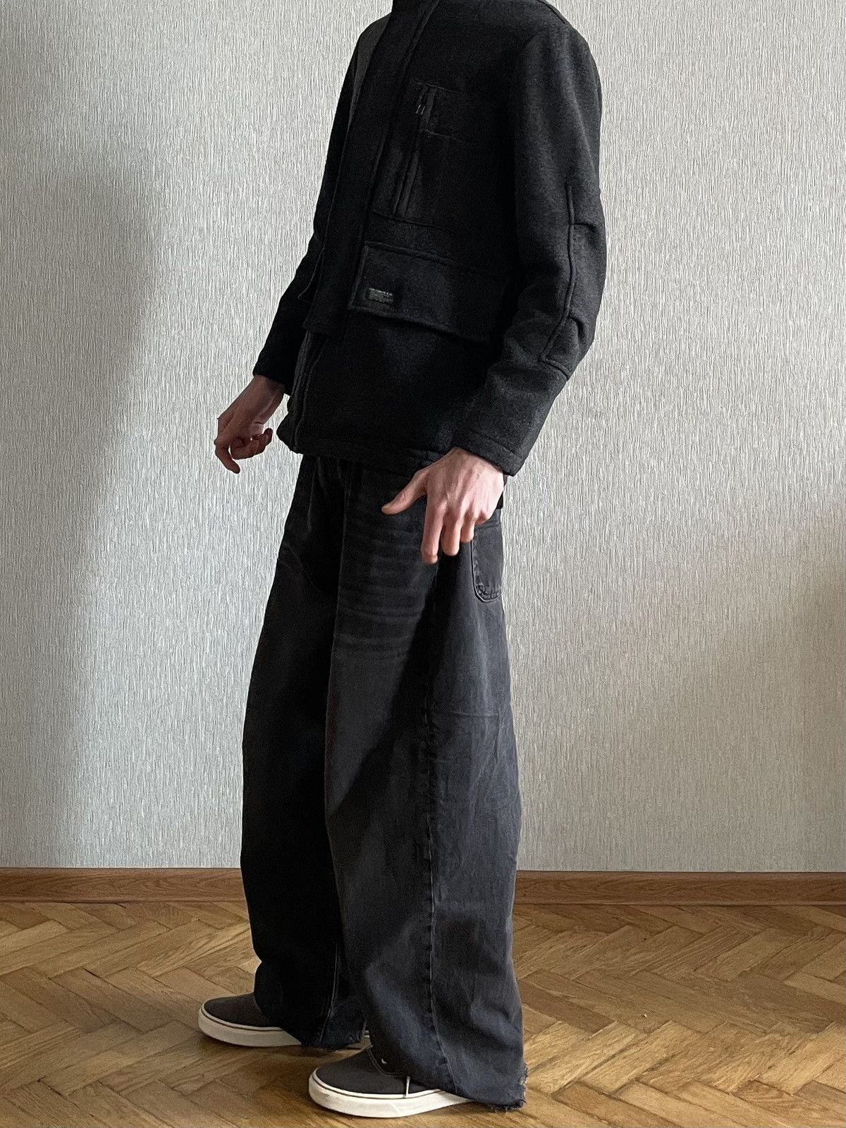 Levi's 1999 Levi’s ALL-DUTY: A Woolen 1/2 Coat Heavyweight Jacket Size US M / EU 48-50 / 2 - 13 Thumbnail