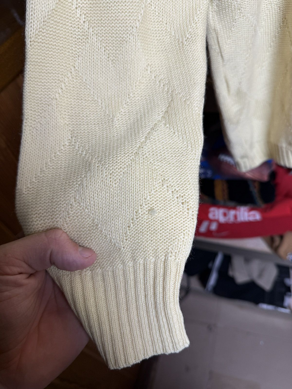 Lacoste Lacoste Vintage Sweater Knit Casual Yellow 90s Hype Rare Size US M / EU 48-50 / 2 - 8 Thumbnail