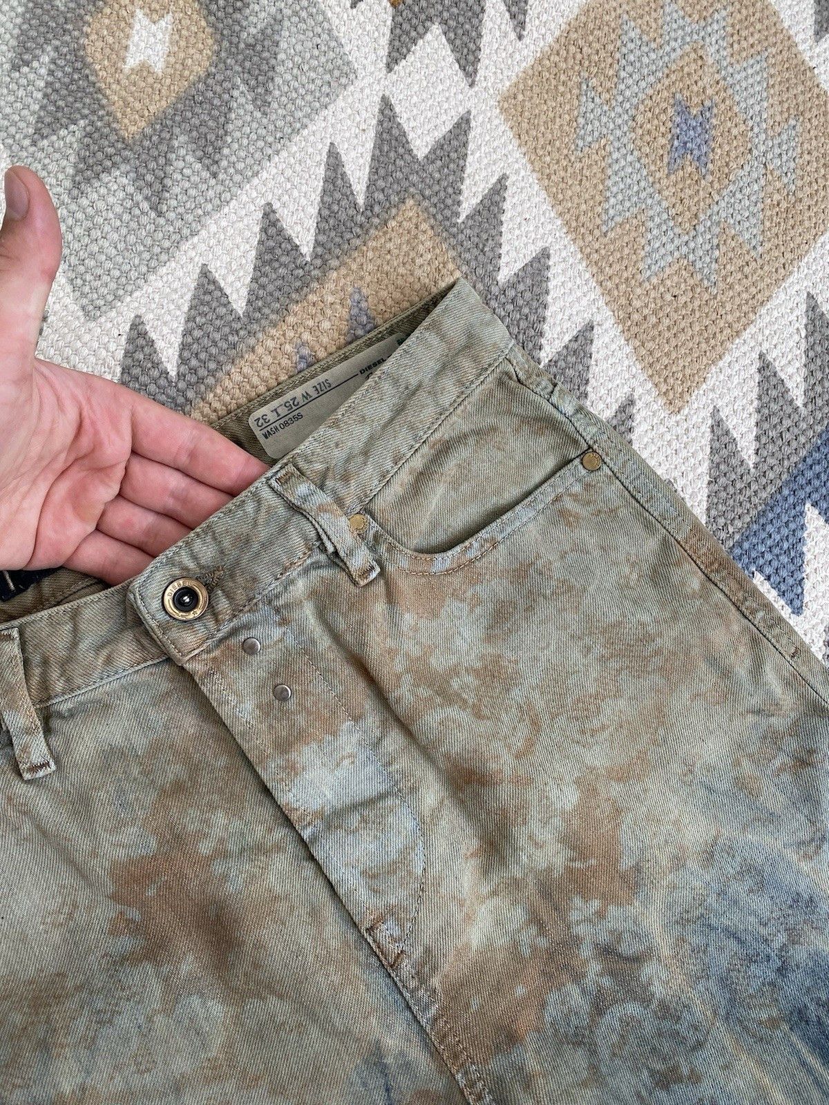 Diesel Diesel Womens Avant Garde Painted Pants Jeans Size 25" / US 0 / IT 36 - 5 Thumbnail
