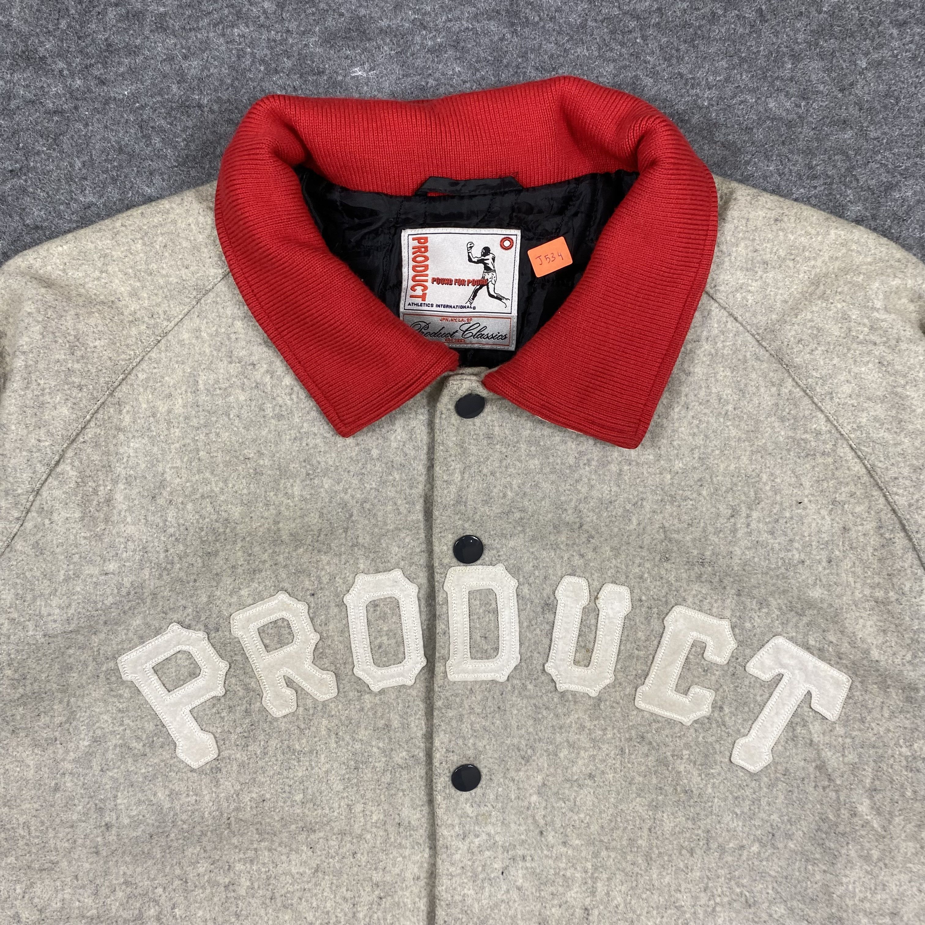 Japanese Brand VTG Product Classics Japan "Pound for Pound Wool Varsity Size US XL / EU 56 / 4 - 7 Thumbnail