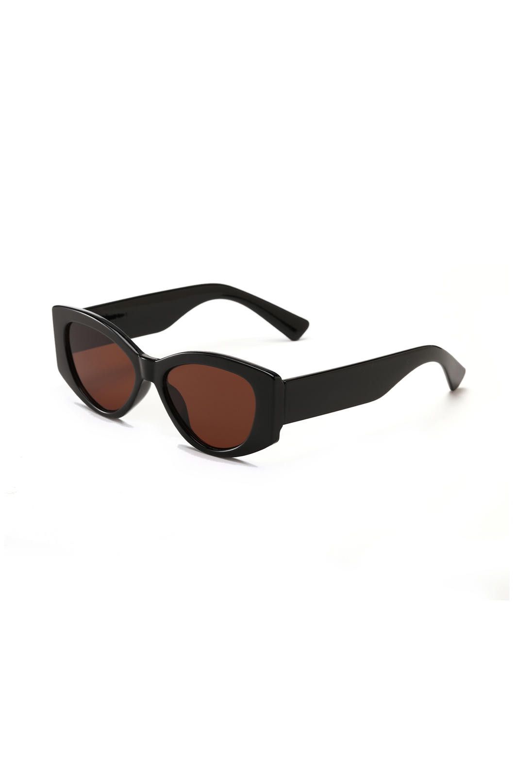 Other Y2k Avant Garde Cat Eye Shape Black Sunglasses Unisex OS Size ONE SIZE - 1 Thumbnail