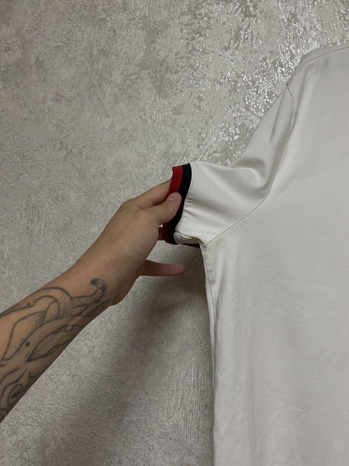 Moncler Moncler Cut and Sewn t-shirt Size US XXL / EU 58 / 5 - 4 Thumbnail