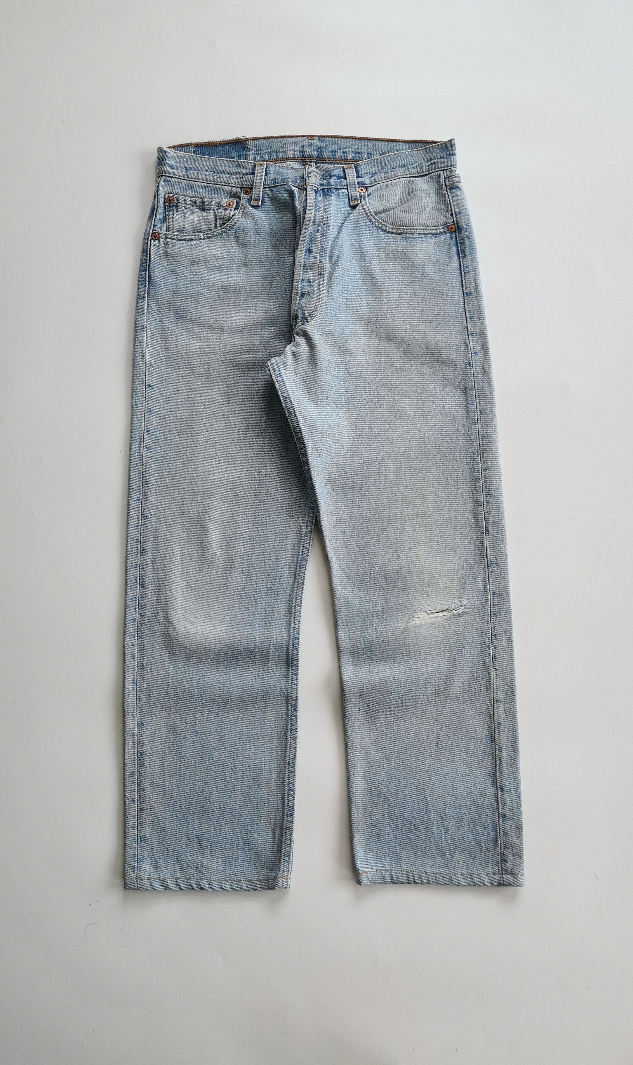 Heron Preston × Levi's Levis 501 Vintage Custom Marker Arcuate Design Size US 32 / EU 48 - 4 Thumbnail